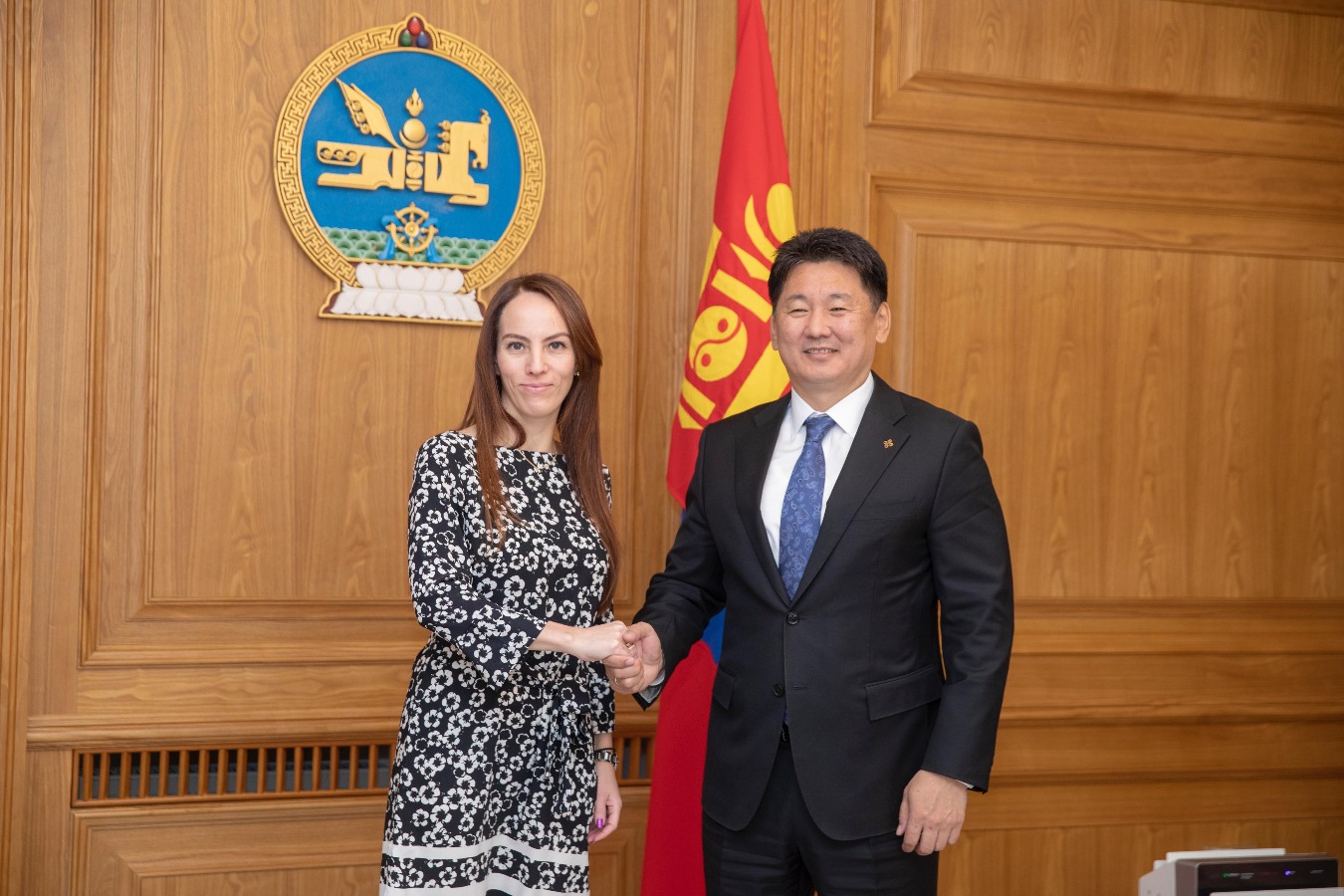 Монгол Улсын Ерөнхий сайд У.Хүрэлсүх ОУПХ-ны Ерөнхийлөгчийг хүлээн авч уулзав