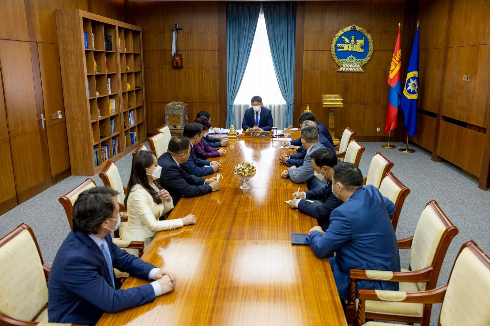 УИХ дахь АН-ын бүлэг Монгол Улсын Ерөнхийлөгчийг дэмжиж, хамтарч ажиллахаа илэрхийллээ